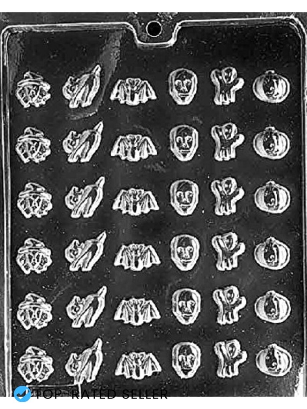 Halloween Chocolate Soap Candy Mold Food Grade PETG Plastic